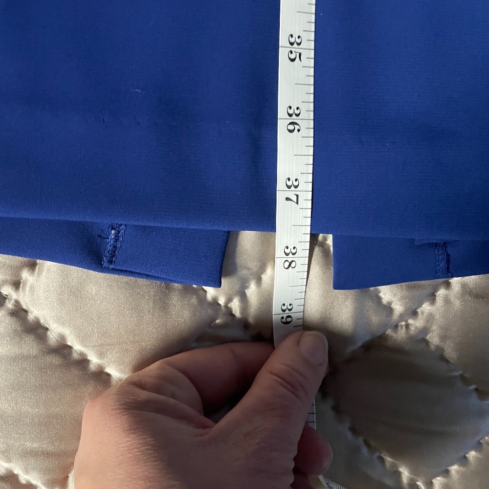 BADGLEY MISCHKA {6} Cocktail Dress Blue Beaded ⭐️HP⭐️ - Picture 14 of 14